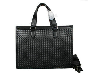 Bottega Veneta intrecciato VN briefcase 52225 black